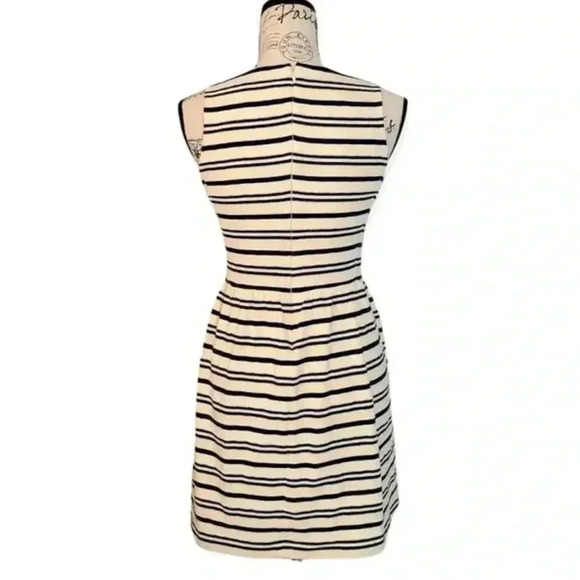 J.Crew Sleeveless Striped Midi Dress Size XS - Picture 2 of 9